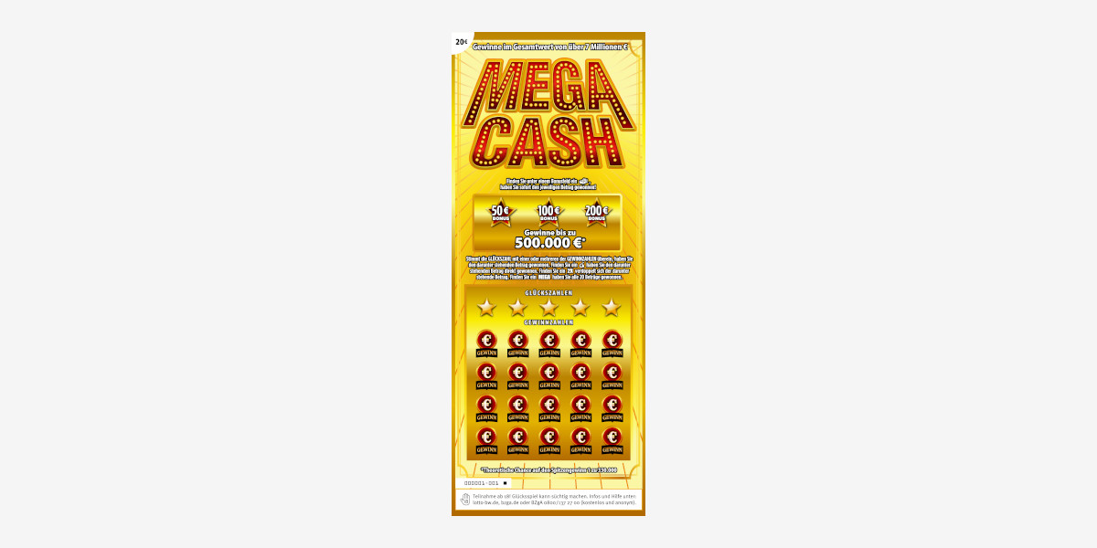 Rubbellos Mega Cash
